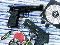 Beretta 92 Fs Co2 contro Gamo Pt 80 calibro 4,5 mm