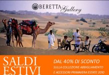 Saldi estivi, dal 3 luglio, alla Beretta gallery di Milano