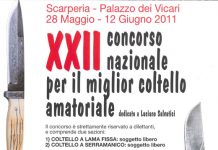 Coltelli amatoriali si sfidano a Scarperia