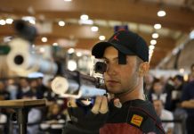 Campriani argento in Coppa del mondo
