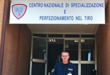 Il primo istruttore “locale” al corso della polizia di Stato