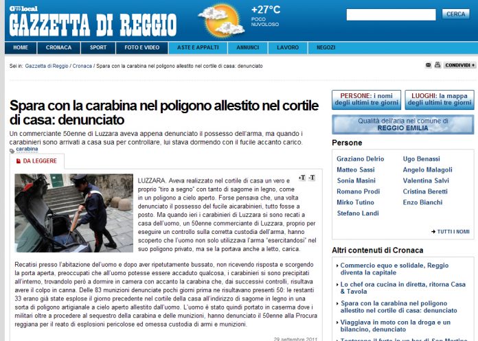 gazzettare
