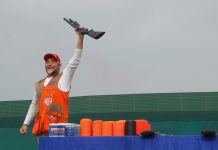 Renato Lamera tenta il record durante Exa