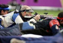 Campriani ottavo, Martinov oro con record