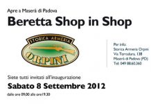 Orpini inaugura lo shop in shop Beretta
