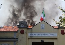 Fiamme al Tsn di Busto Arsizio