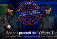 Sconto del 30 per cento sugli accessori tattici Beretta