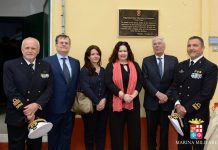 Una targa per l’ammiraglio Moretti