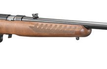 La Ruger American rimfire con calcio in legno