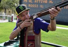 Valentino Rossi si dà al Tiro a volo