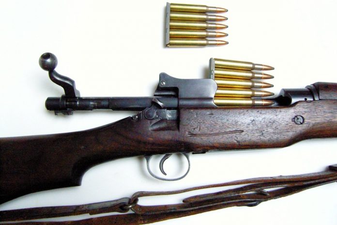 US Rifle 1917-lastrine