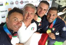 Due ori, due argenti e un bronzo