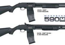 Il Mossberg 590 con il caricatore