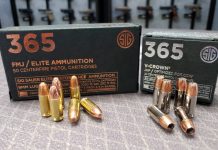 Sig Sauer lancia le nuove munizioni Sig 365