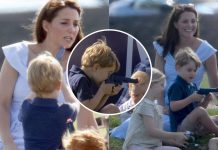 Oh, my God, baby George ha una pistola!