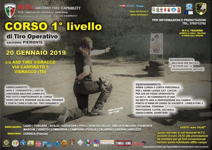 MEC_20 gennaio- corso tiro operativo
