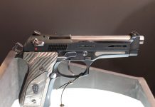 La Beretta 98 Fs Fusion si tinge di blu