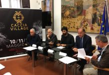 Tutto pronto a Caccia village
