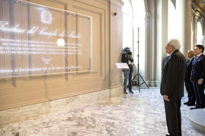 Presidente Sergio Mattarella_inaugurazione sede servizi intelligence