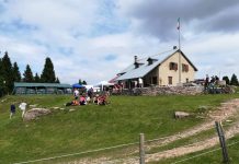 Grande festa in malga cima Fonte