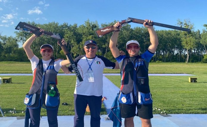 Rossi e Grazini Mixed team Europeo