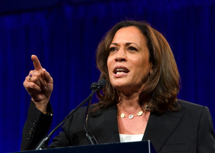 San,Francisco,,Ca,-,August,23,,2019:,Presidential,Candidate,Kamala