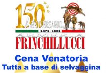 Cena a base di selvaggina con Frinchillucci