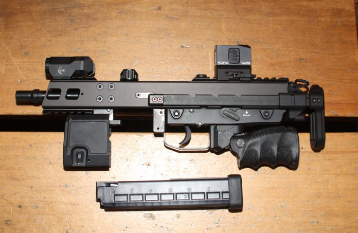 B&T KH9 COVERT folded