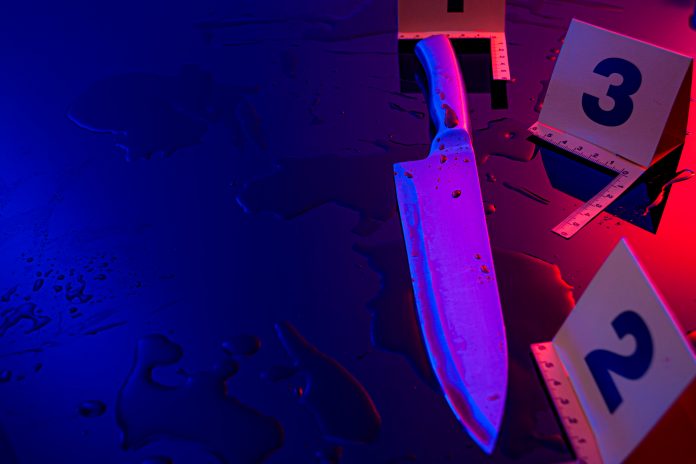 Forensic,Science,,Murder,Weapon,And,Criminal,Investigation,Concept,Theme,With