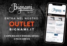 Bignami inaugura l’outlet