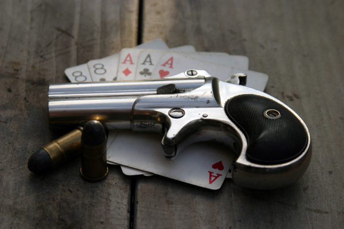 Circa,1889,,Model,95,,Type,Ii,Model,3,Double,Derringer,