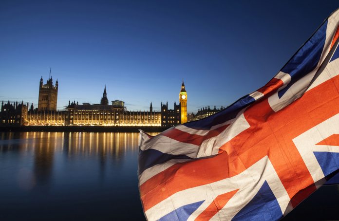 General,Elections,,London,,Uk,-,Union,Jack,Flag,And,Big
