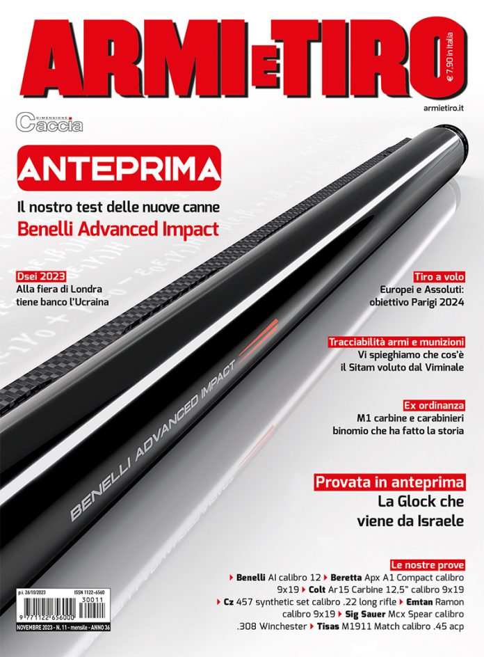Copertina Armi e Tiro novembre 2023
