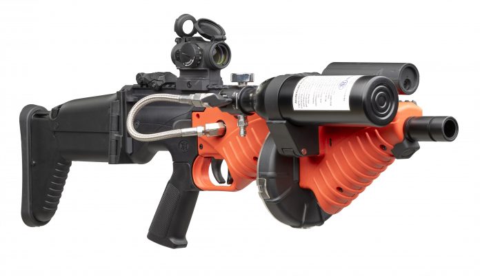 FN Smart ProtectoR®-303T with optional red dot sight (right)