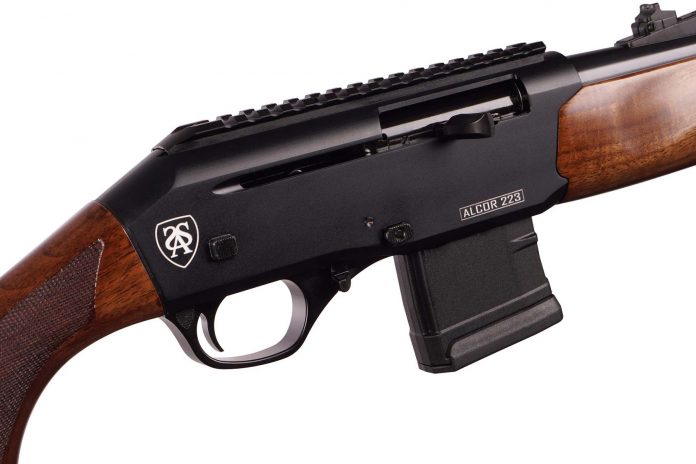 Push button rifle