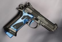 Beretta 92X Performance Dark series blu calibro 9×19