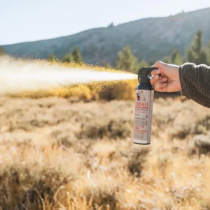 Bear spray