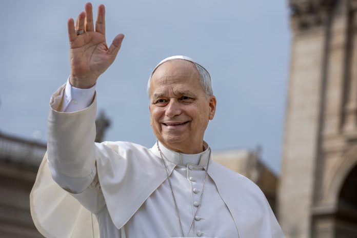 Rome,Italy,03,12,2026,Pope,Leo,Xiv,Prevost,Smiles
